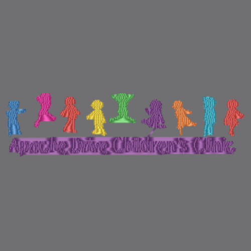 Apache Drive Children's Clinic Embroidered Quarter Zip Design