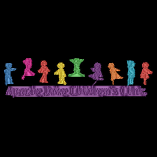 Apache Drive Children's Clinic Embroidered Jacket Design